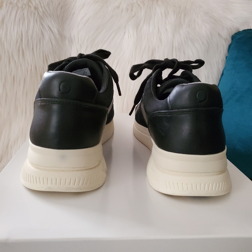 NEW Everlane The Trainer Black Leather Sneakers - Picture 3 of 12